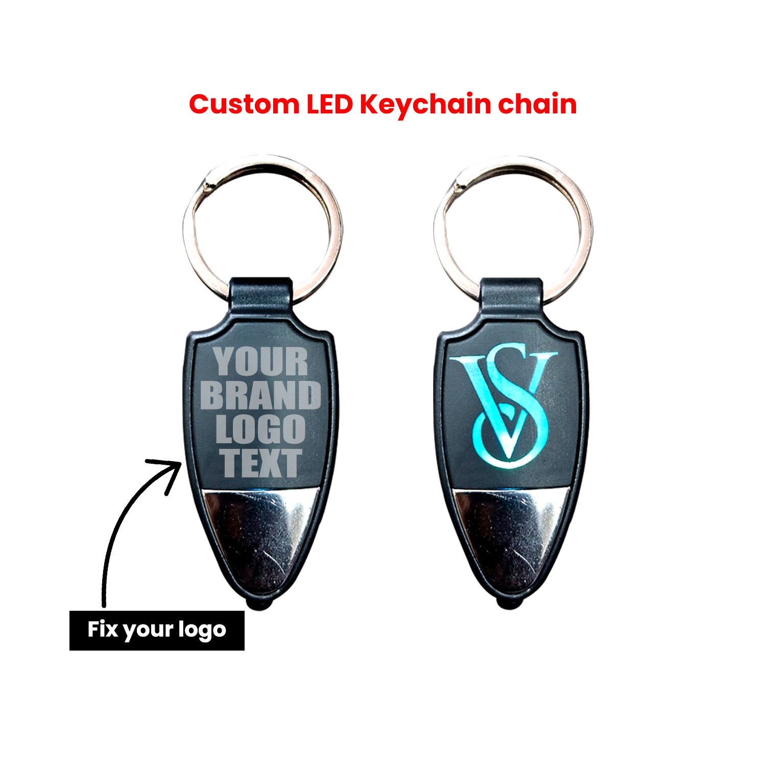 Custom LED Keychain